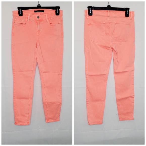 J Brand Skinny Crop Flamingo Mid Rise Jeans Size 28 ~ Casual Twee Streetwear - Picture 3 of 13
